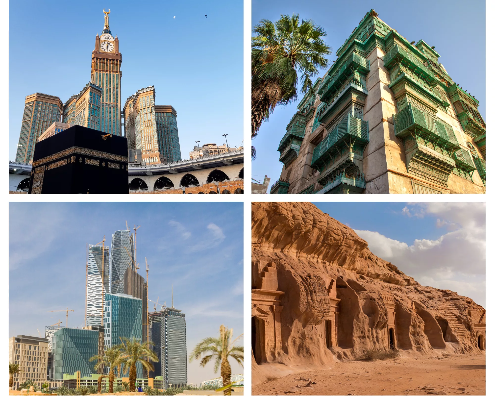 Combinée Riyadh AlUla Djeddah : Economique Omra