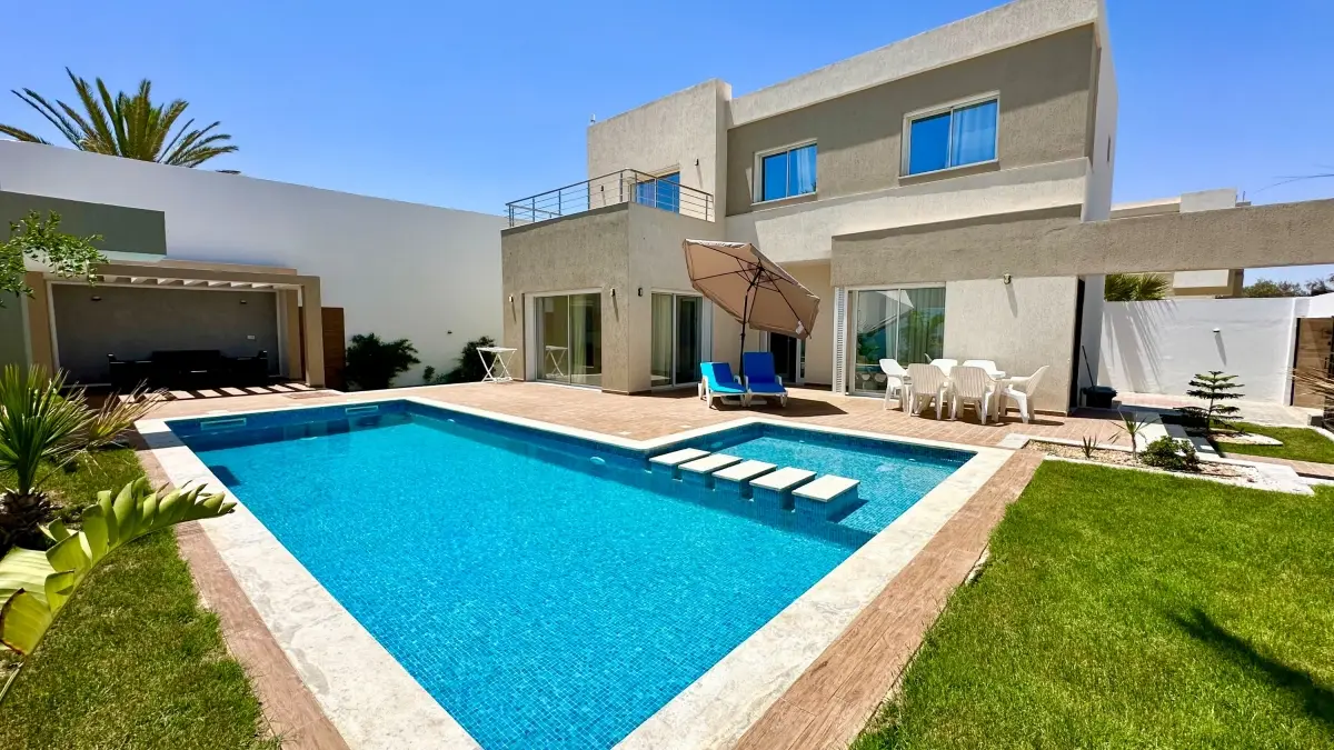 Villa Adam - Villa halal Djerba avec piscine