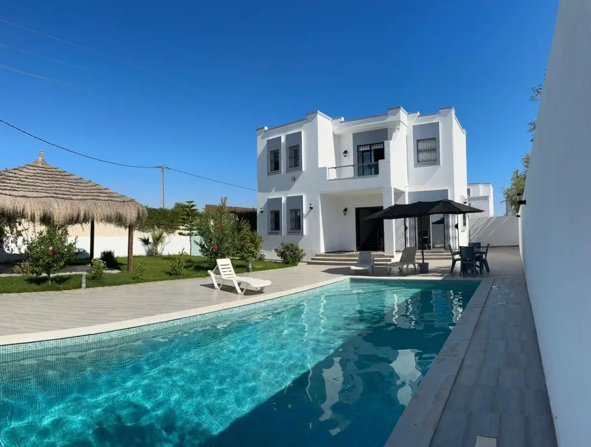 Villa Fathi - Villa halal Djerba avec piscine